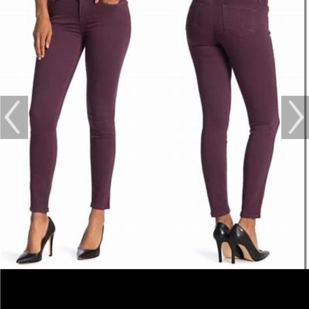 Paige -Burgundy Verdugo Ankle - size 27